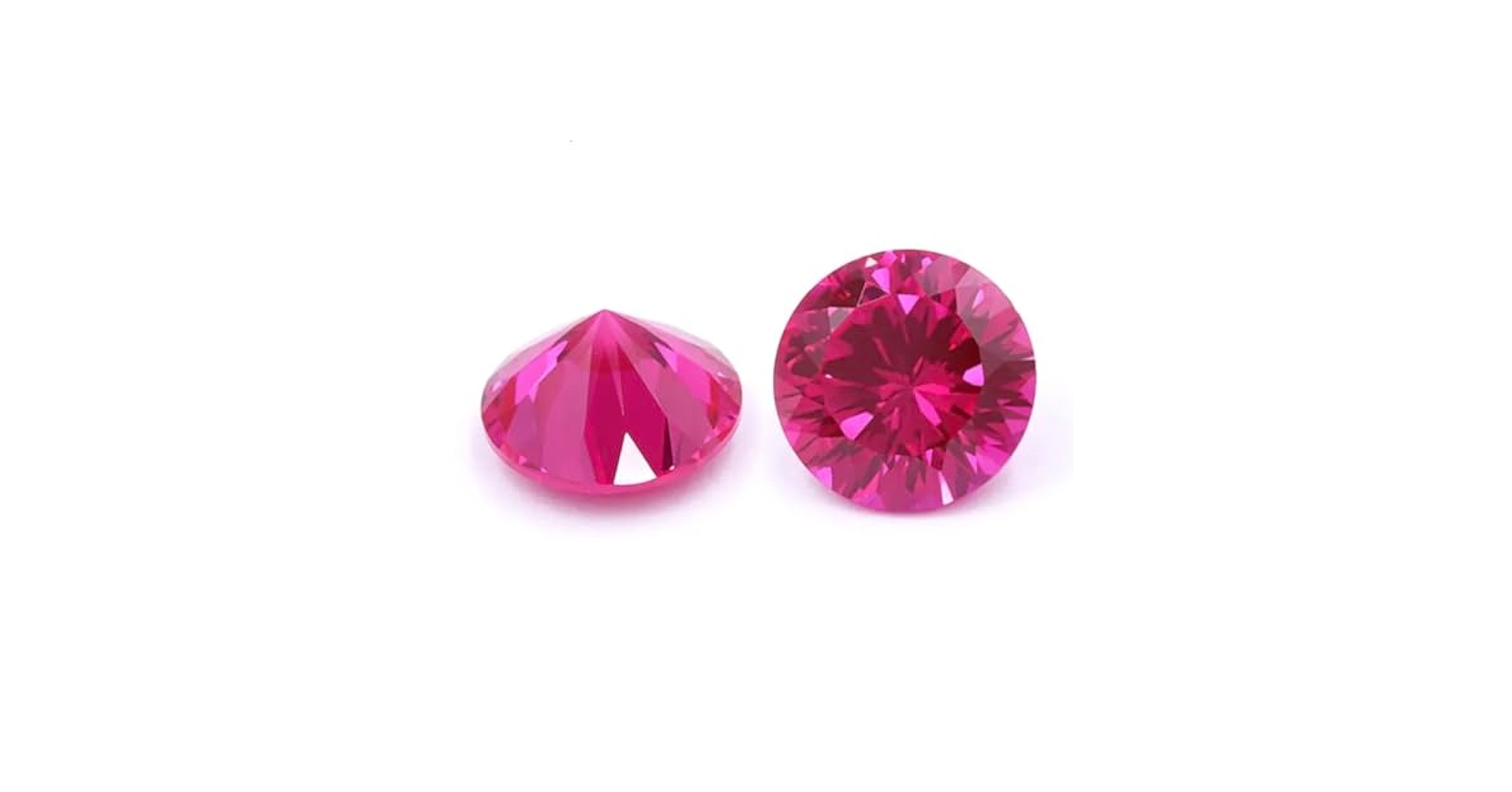自家製 Corundum Ruby Genuine Ruby Genuine Top Quality Created Corundum Heart Cut